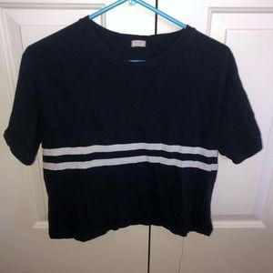 Brandy Melville Navy Blue T Shirt